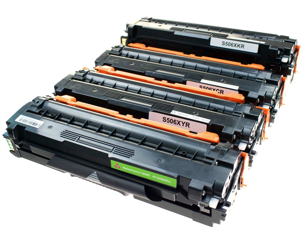4x Office Toner kompat.zu C506L M506L Y506L K506L für SAMSUNG CLX-6260FW 