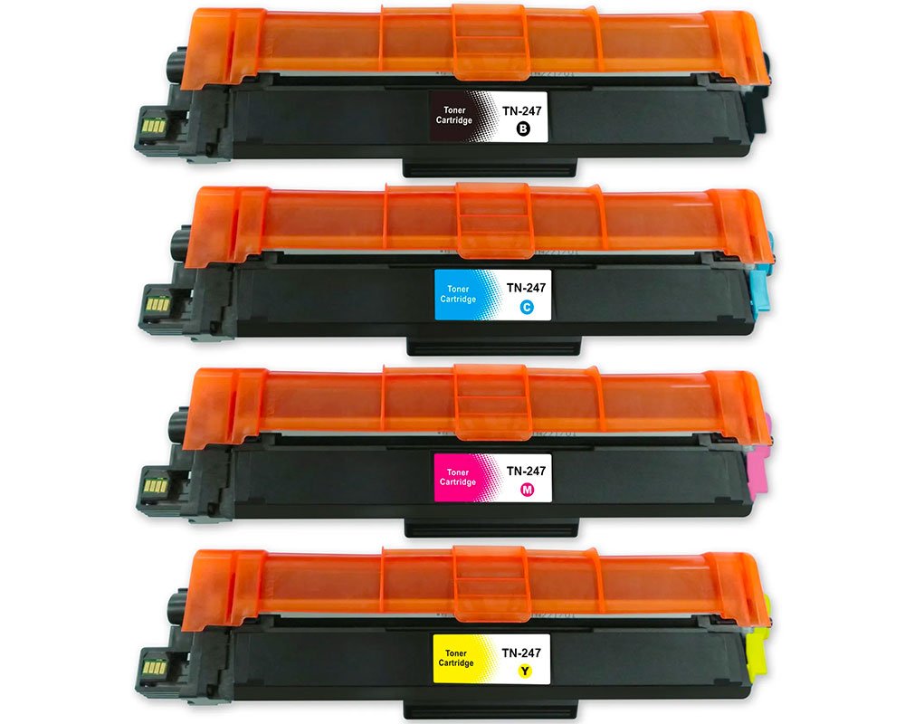 4x Toner kompatibel zu Brother TN-243 / TN-247 CMYK +