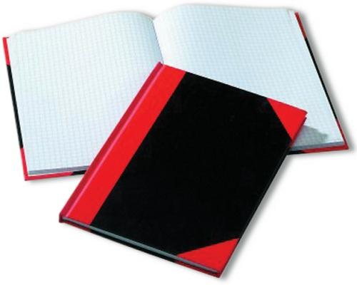 70g/m² Notizbuch schwarz DIN A6 Kladde Farbe liniert 96 Blatt 