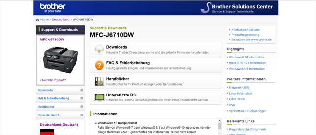 Die passende Kategorie wählen