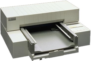 Der erste HP DeskJet-Drucker von 1988