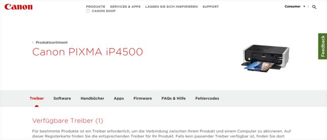 Die passende Kategorie wählen