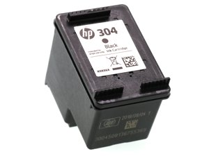 Typische Druckkopfpatrone: die HP 304