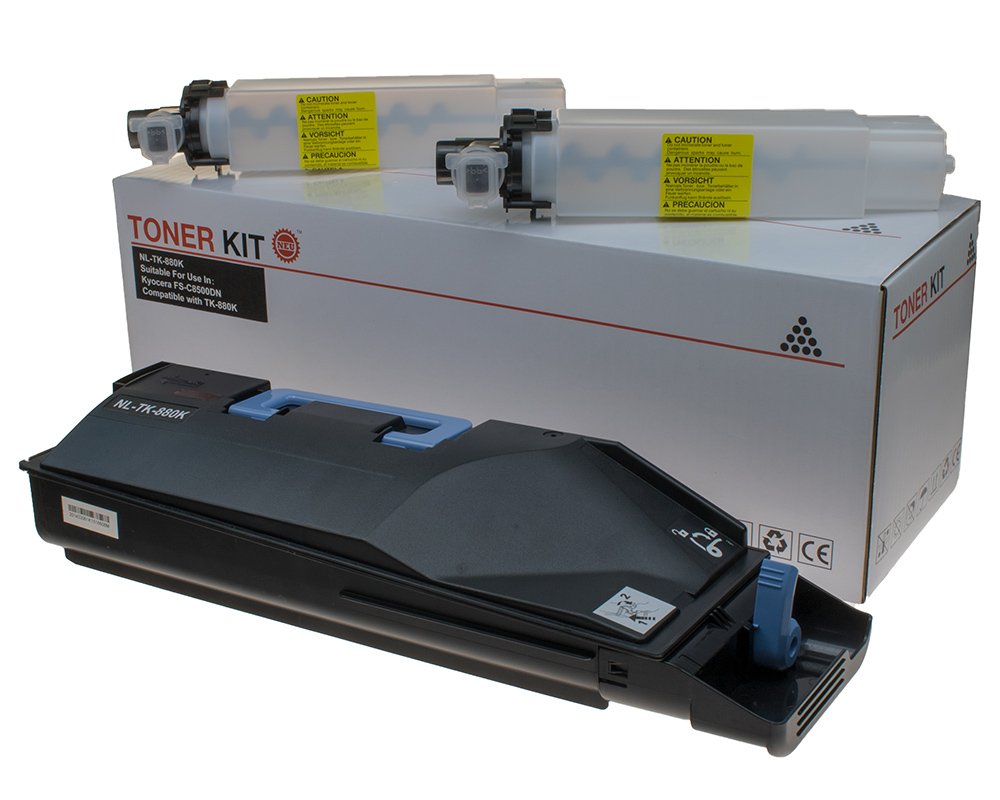 Kompatibel mit Kyocera TK-880K Toner Schwarz [modell] von TONERDUMPING