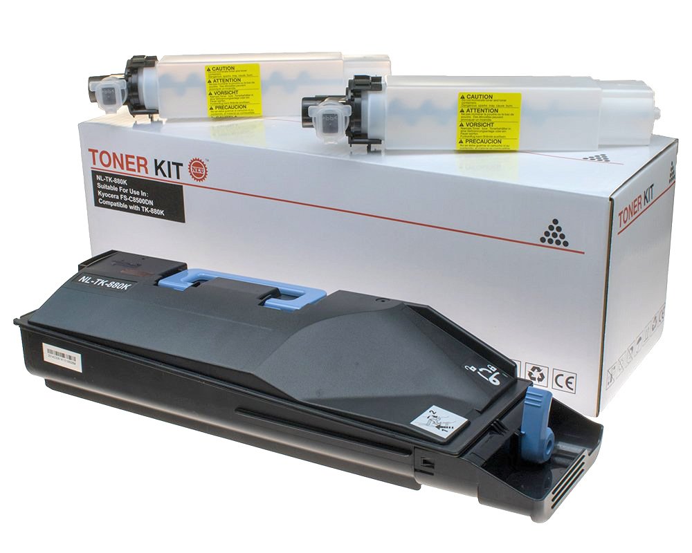 Kompatibel mit Kyocera TK-880K Toner Schwarz [modell] von TONERDUMPING