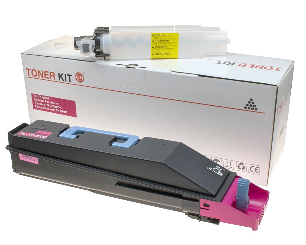 Kompatibel mit Kyocera TK-880 Toner Magenta [modell] von TONERDUMPING