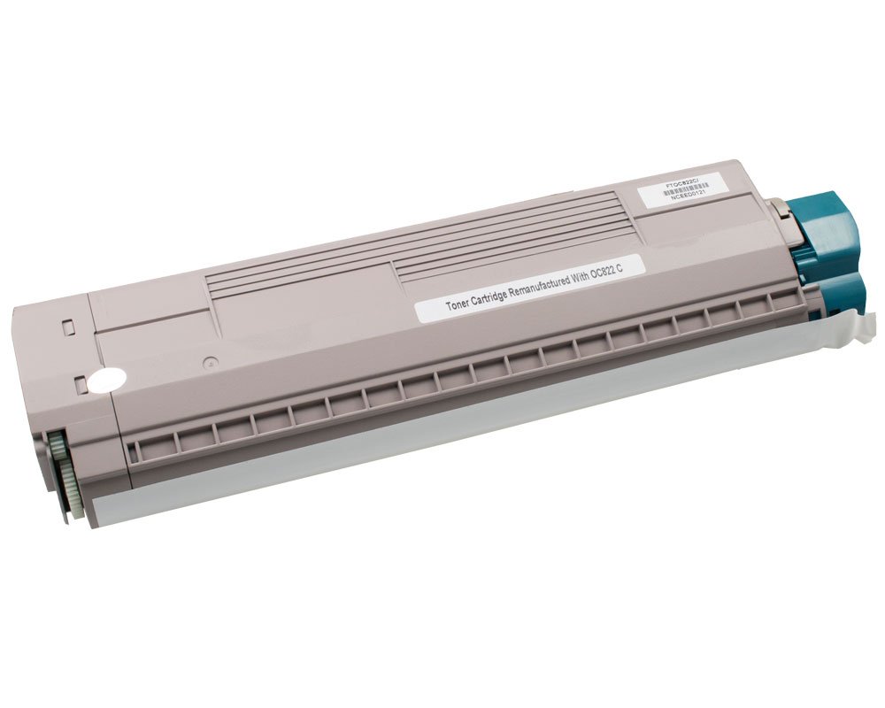 Kompatibel mit OKI 44844615 / C822 Toner Cyan [modell] von TONERDUMPING