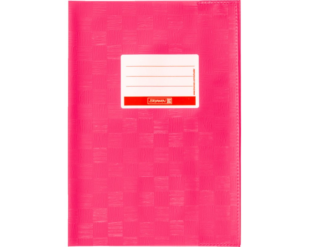 Brunnen Heftumschlag, Hefthülle A4, pink gedeckt