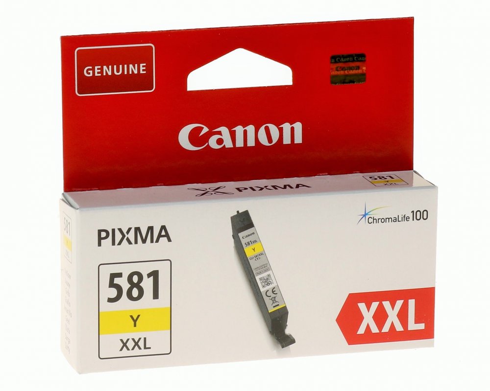 Canon CLI-581Y XXL Original Druckerpatrone Gelb [modell] (830 Seiten)