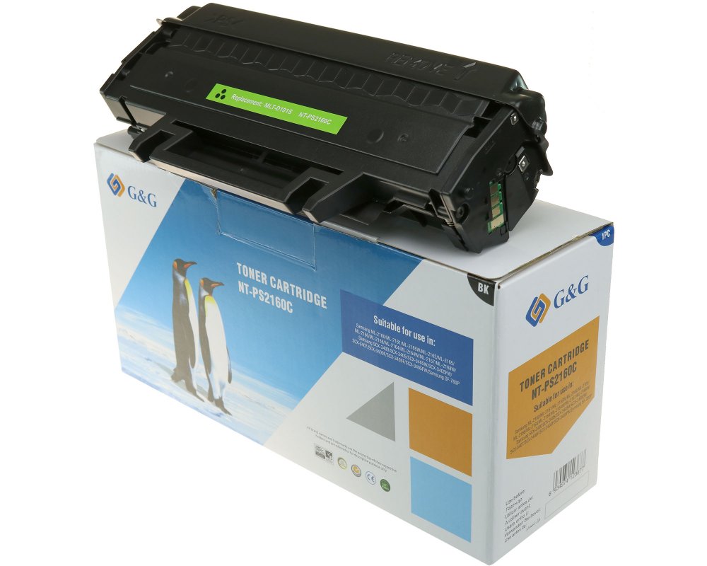 Kompatibel mit Samsung MLT-D101S / HP SU696A Toner [modell] Marke. G&G