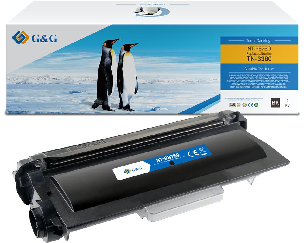 Kompatibel mit Brother TN-3380 Toner [modell] - Marke: G&G