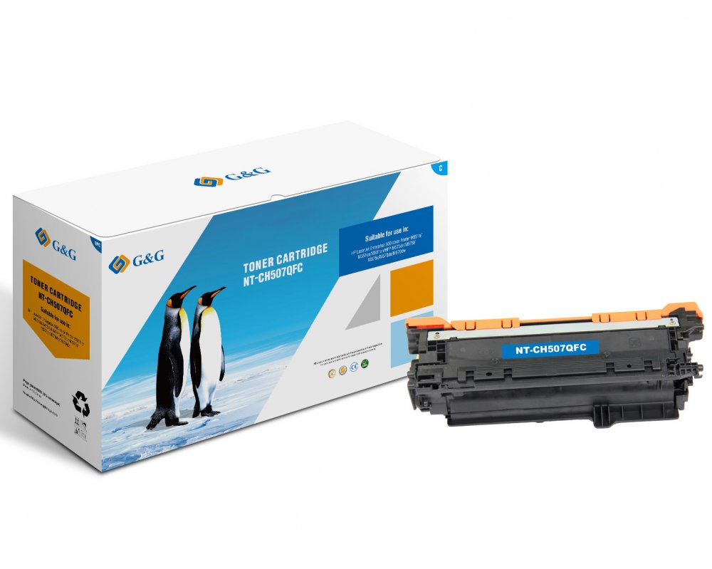 Kompatibel mit HP 507A / CE401A Toner Cyan [modell] - Marke: G&G