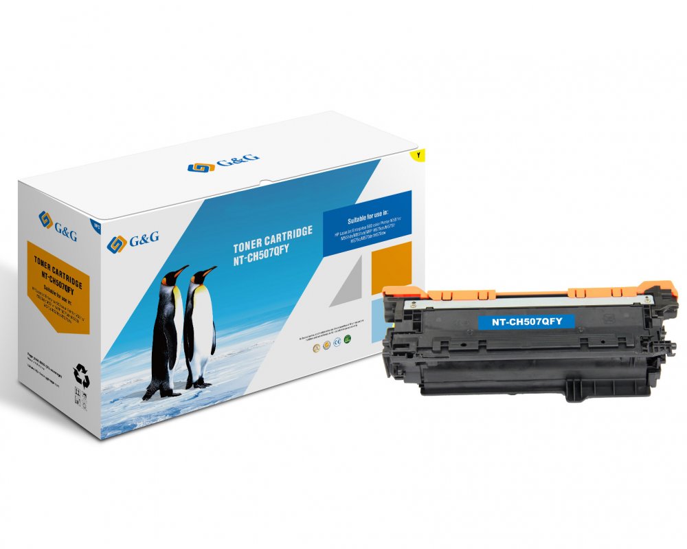 Kompatibel mit HP 507A / CE402A Toner Gelb [modell] - Marke: G&G