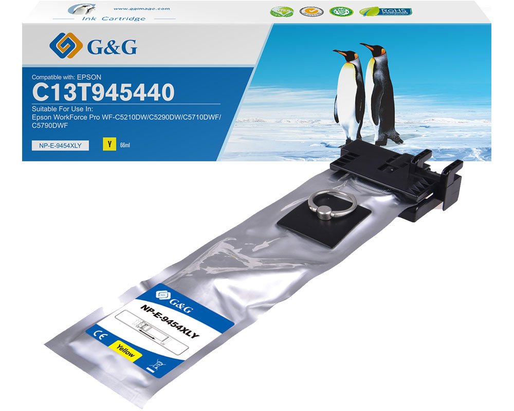 Kompatibel mit Epson T9454 Druckerpatrone Gelb [modell] - Marke: G&G