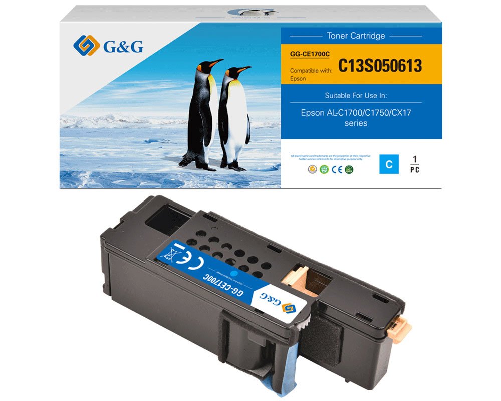 Kompatibel mit Epson 0613/ C13S050613 Toner Cyan [modell] - Marke: G&G