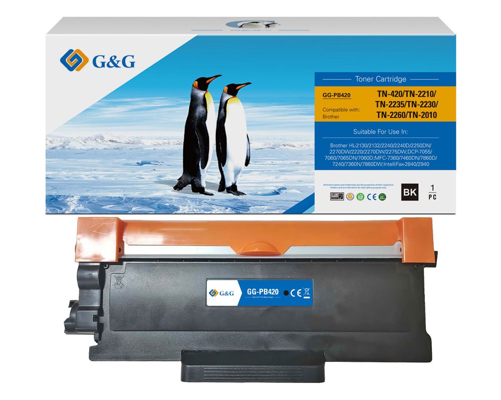 Kompatibel mit Brother TN-2210 Toner [modell] - Marke: G&G