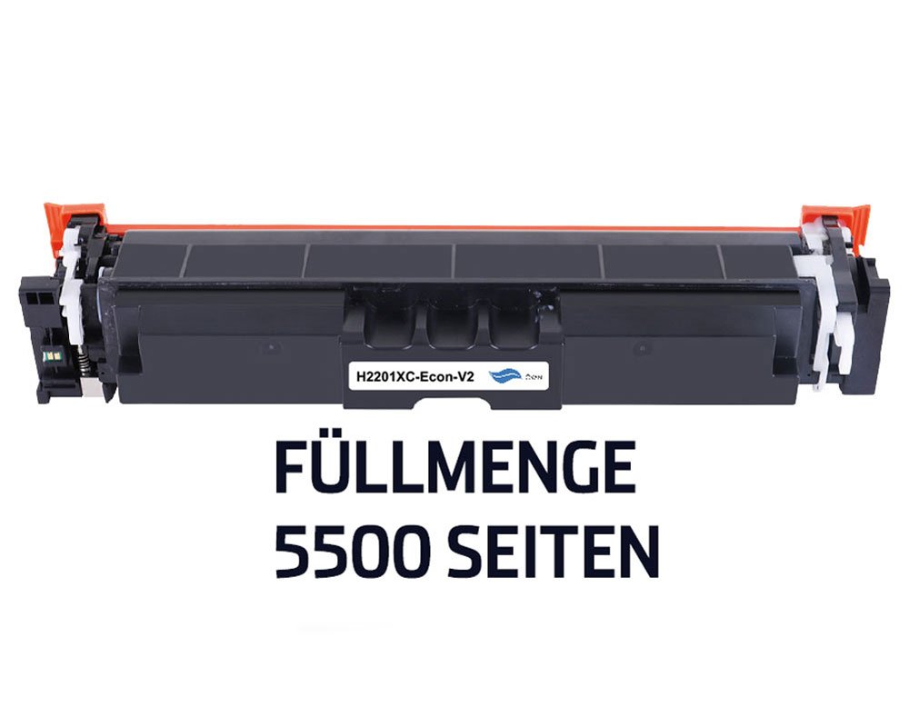 Kompatibel zu HP 220X / W2201X XL-Toner Cyan (5.500 Seiten) [modell] von TONERDUMPING