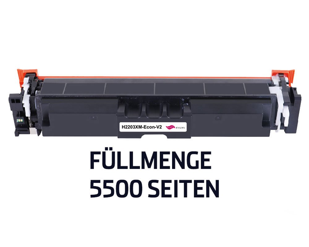 Kompatibel zu HP 220X / W2203X XL-Toner Magenta (5.500 Seiten) [modell] von TONERDUMPING