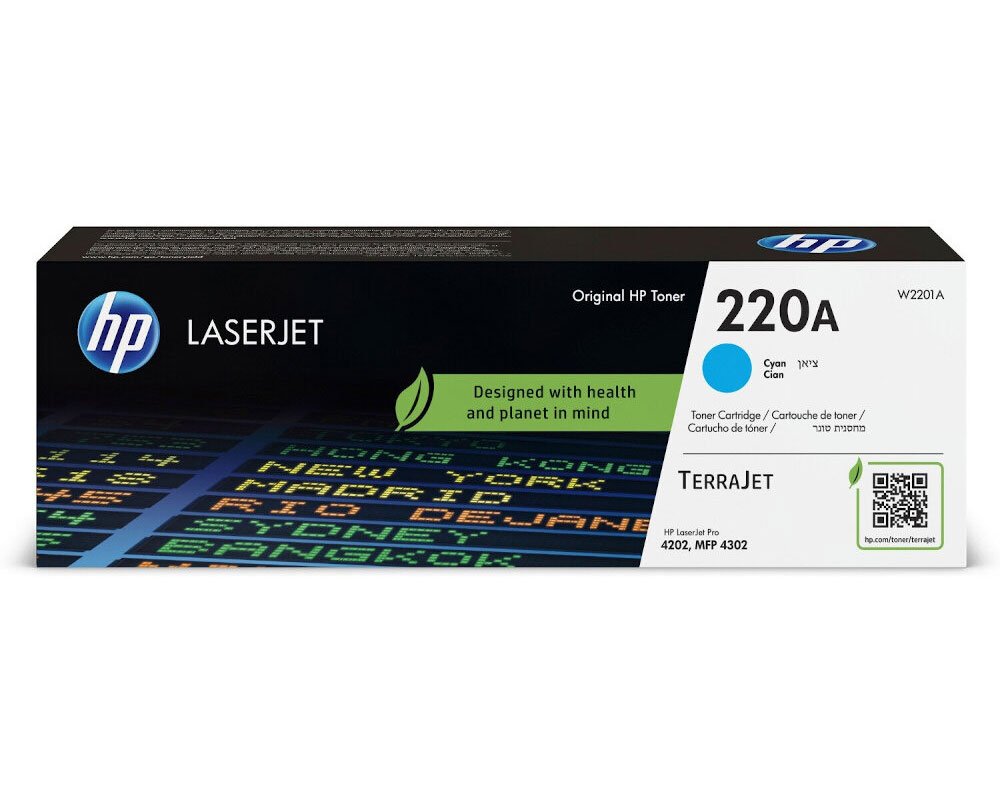 HP 220A / W2201A Originaltoner Cyan (1.800 Seiten) [modell]