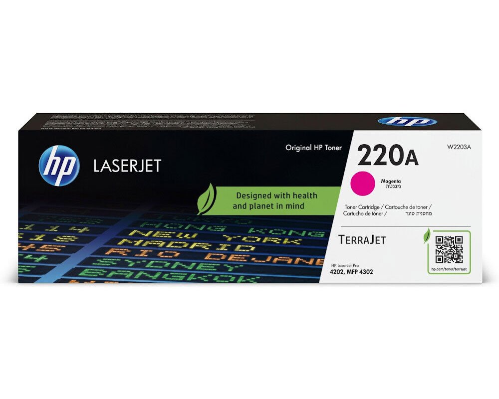 HP 220A / W2203A Originaltoner Magenta (1.800 Seiten) [modell]