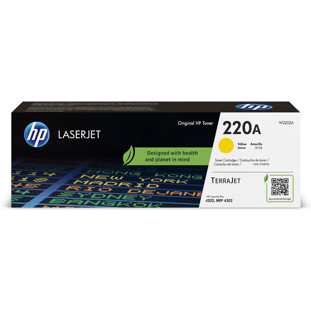 HP 220A / W2202A Originaltoner Gelb (1.800 Seiten) [modell]
