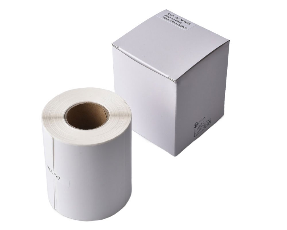 G&G Etikettenrolle 500 Stück 100 x 75 mm weiß [modell]
