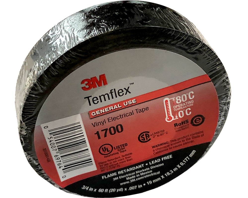 3M Teamflex Vinyl Isolierband (19 mm x 18,3 m)