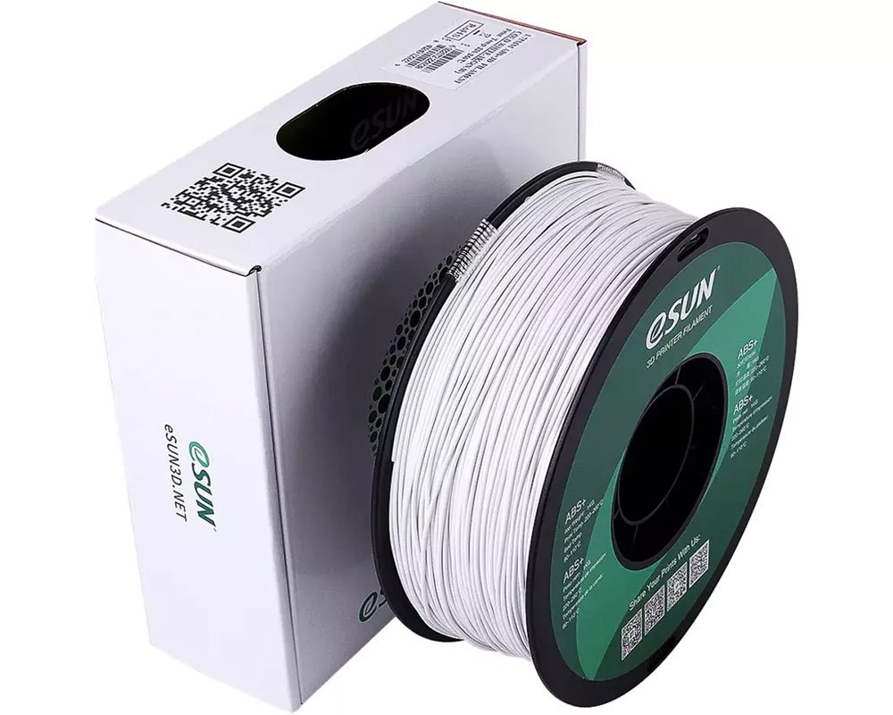 ABS+ Filament ABS+P175CW1 kalt-weiß (1kg / 1,75mm) von eSUN