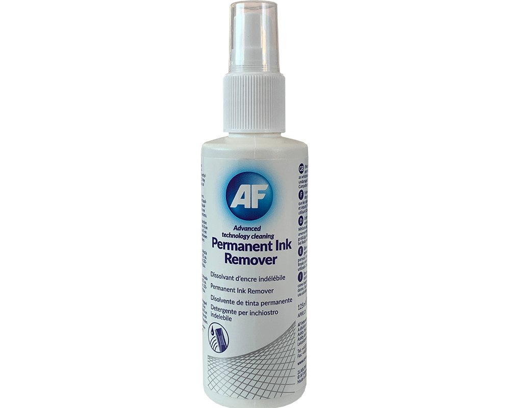 AF Permanentmarker-Entferner 125ml Pumpsprühflasche inkl. 30 Papiertücher