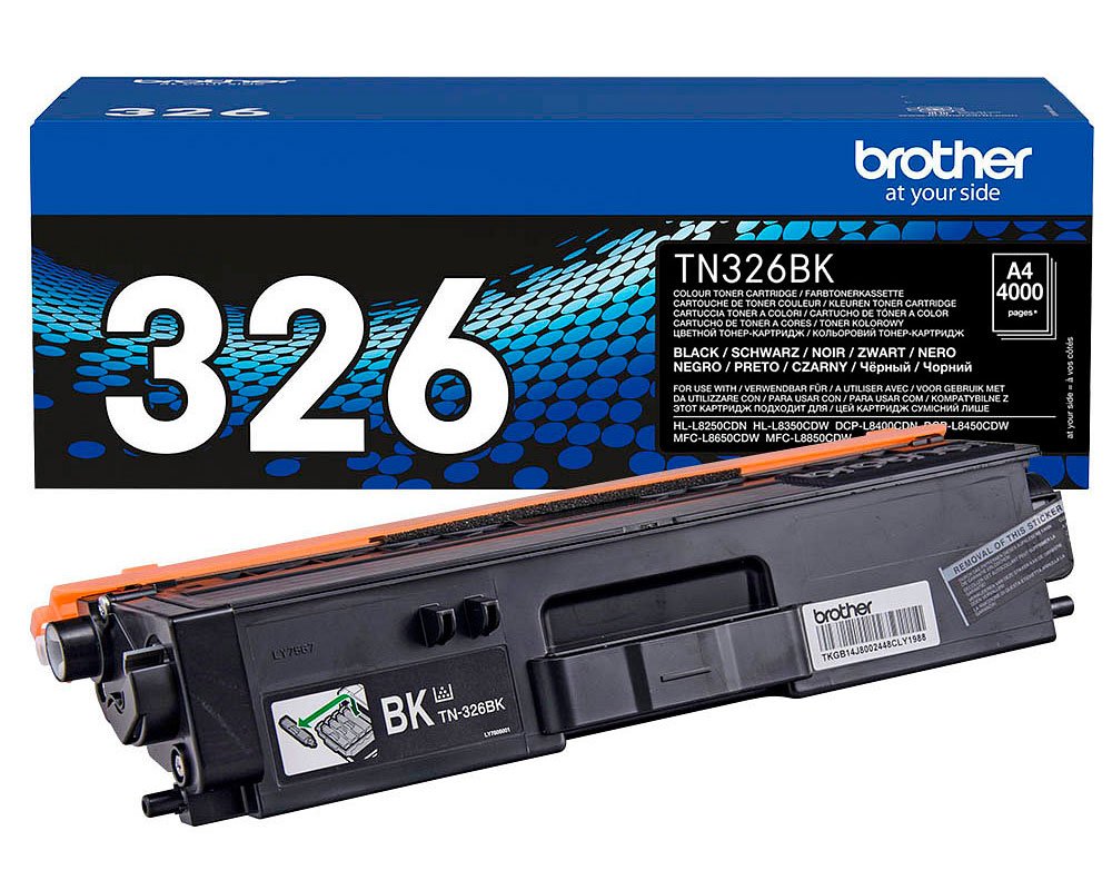 Brother 326 Original-Toner TN326BK [modell] Schwarz