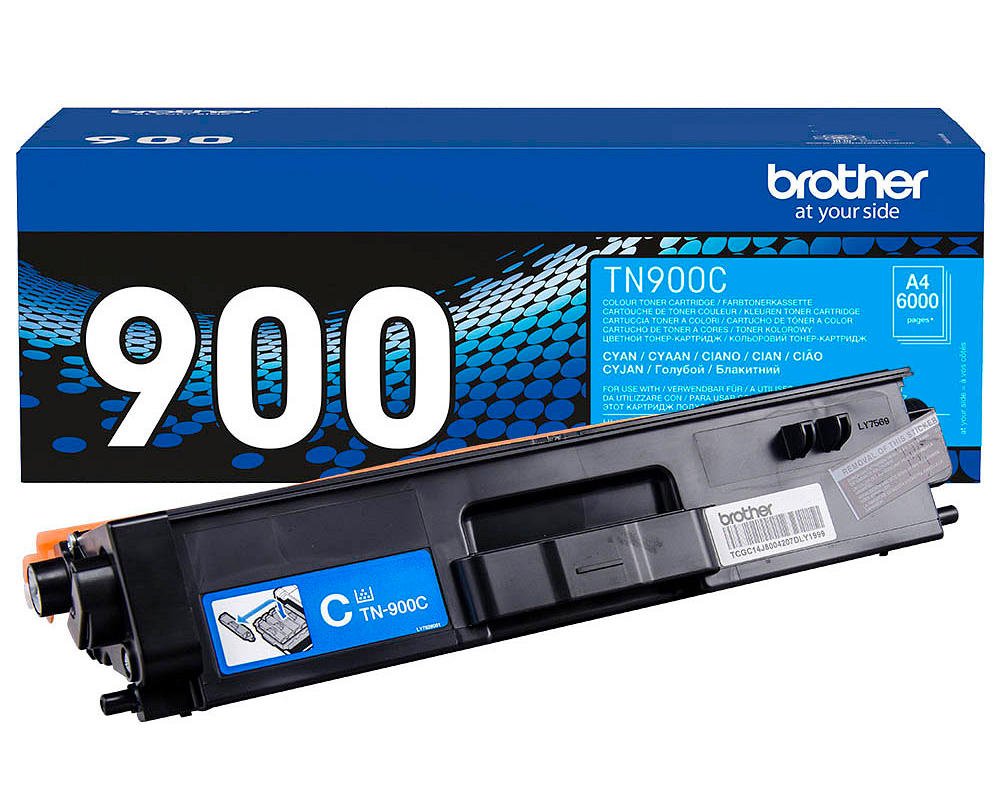 Brother 900 Original-Toner TN-900C [modell] (6.000 Seiten) cyan
