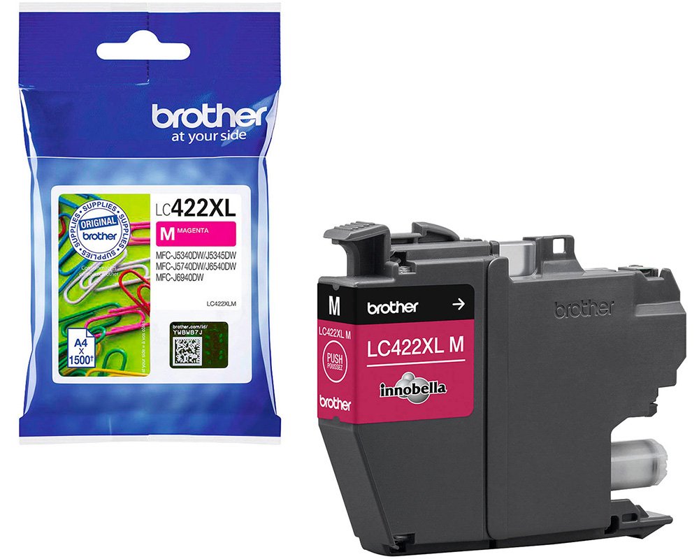 Brother 422XL Original-Druckerpatrone LC422XLM [modell] magenta (1.500 Seiten)