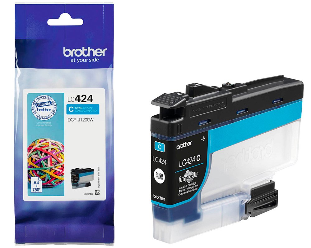 Brother 424 Original Druckerpatrone LC-424C [modell] cyan