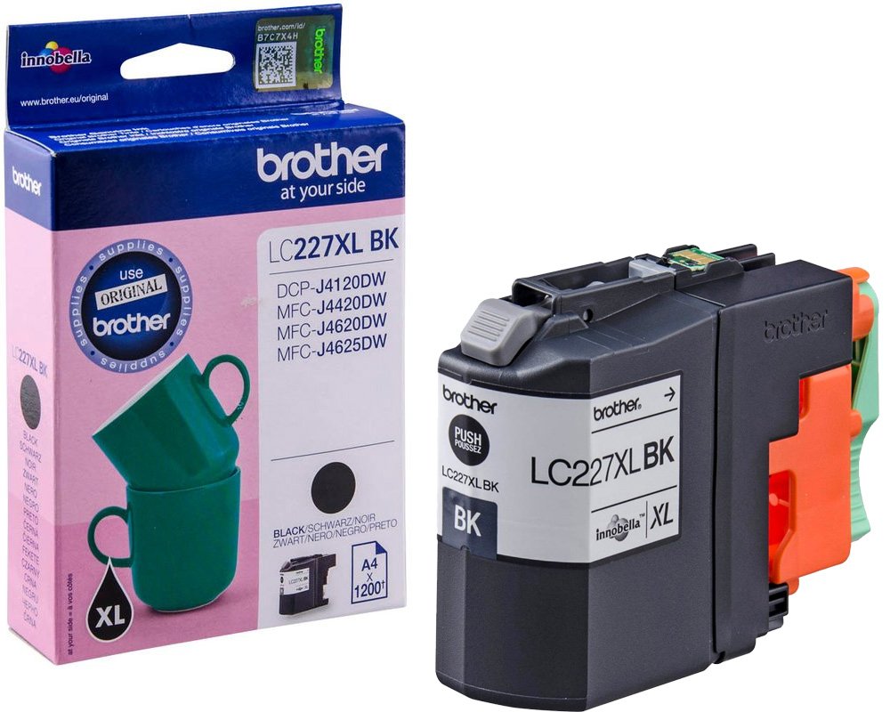 Brother LC227XLBK Original-Tinte Schwarz [modell]