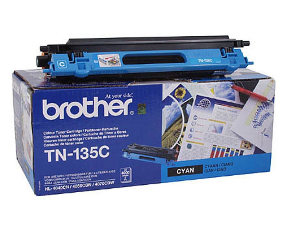 Brother TN-135C Original-Toner [modell] (4.000 Seiten) Cyan