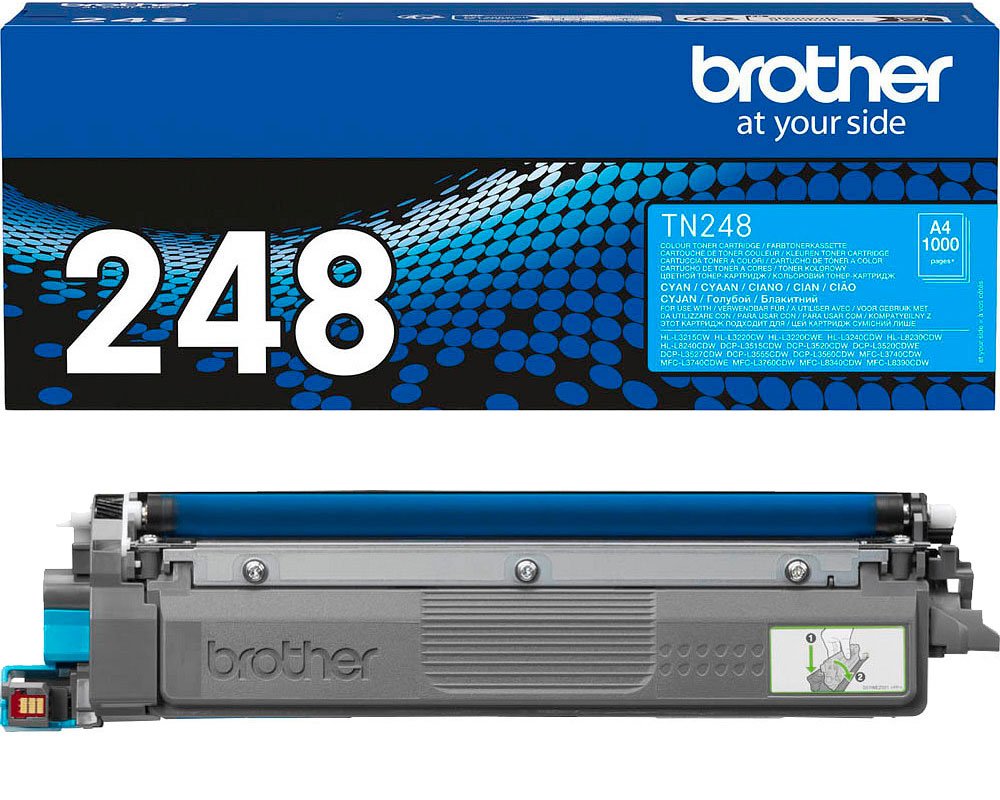 Brother 248 Original-Toner [modell] TN-248C (1.000 Seiten) cyan