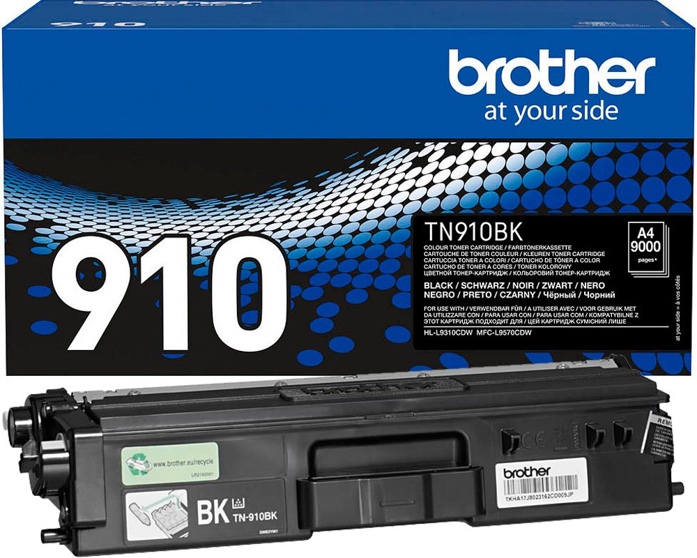 Brother 910 Original-Toner TN910BK [modell] Schwarz