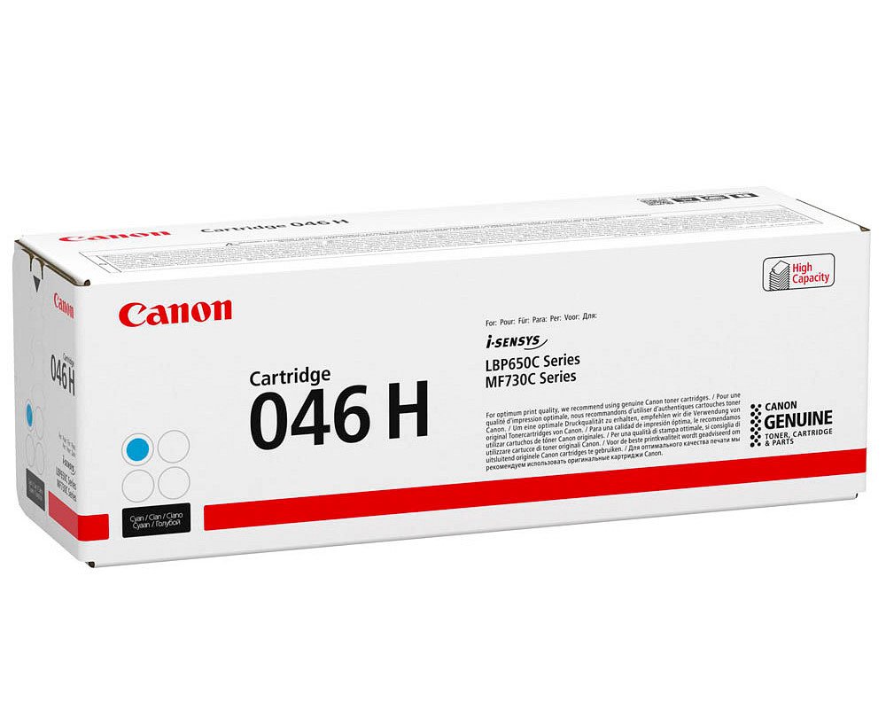 Canon 046HC High Capacity Originaltoner Cyan [modell]