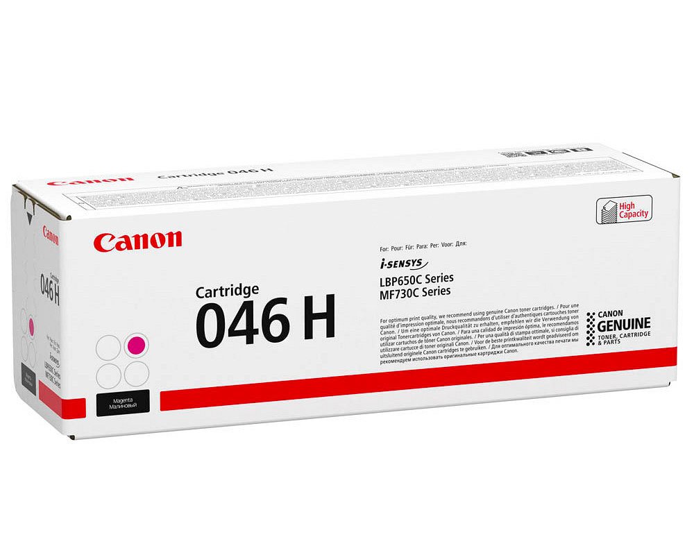 Canon 046HM High Capacity Originaltoner Magenta [modell]