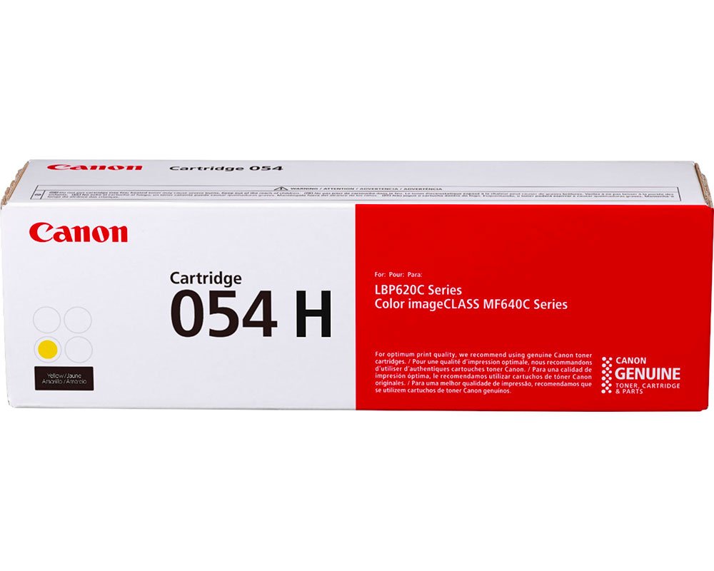 Original Canon-Toner Cartridge 054H Gelb [modell]