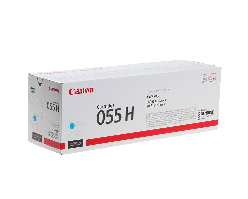 Canon 055H Original-Toner 3019C002 [modell] (5.900 Seiten) cyan