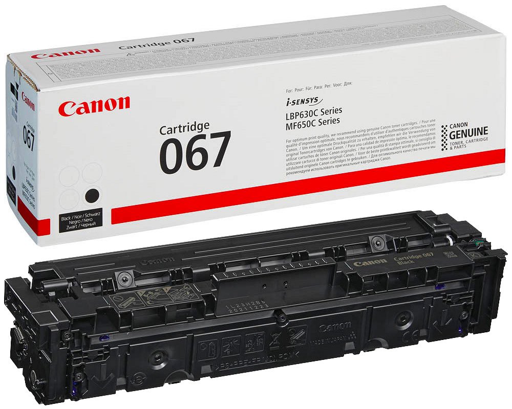 Canon 067 BK Original-Toner 5102C002 [modell] (1.350 Seiten) schwarz
