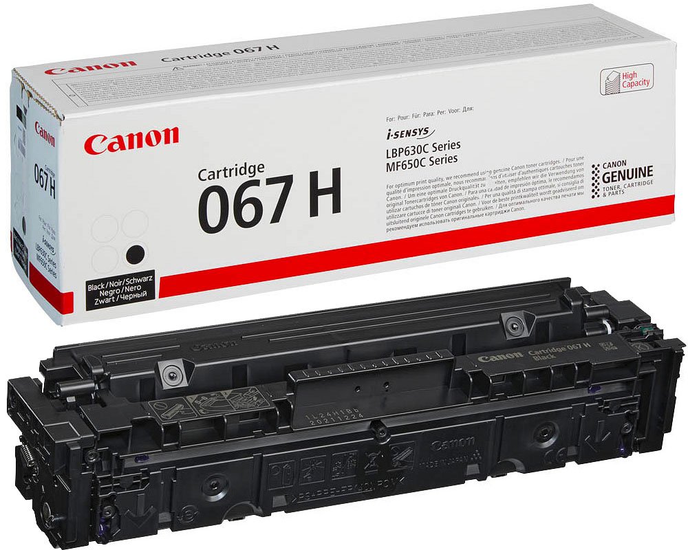 Canon 067H BK Original-Toner 5106C002 [modell] (3.130 Seiten) schwarz