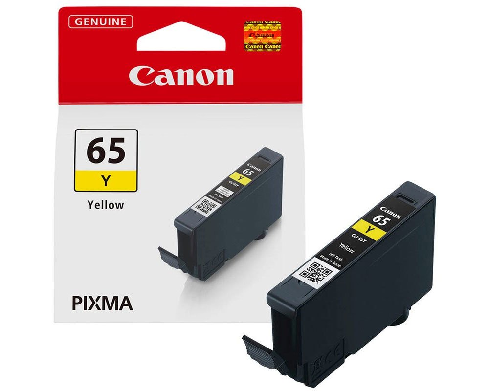 Canon CLI-65Y Original-Tinte 4218C001AA [modell] (12,6 ml) gelb