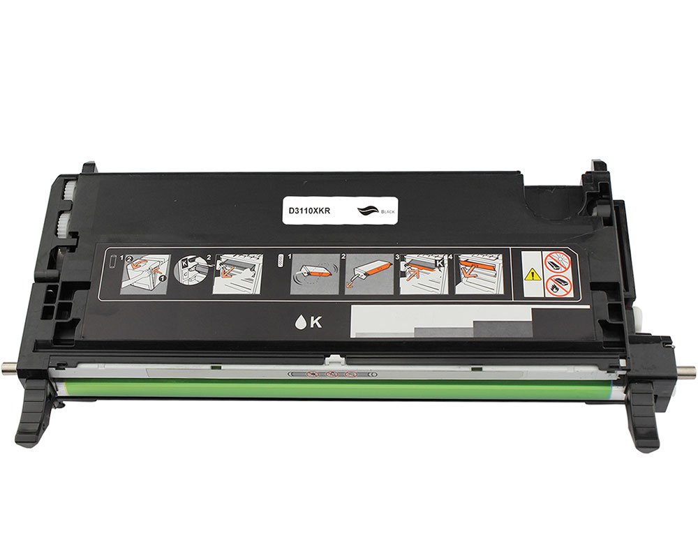 Kompatibel mit Dell 593-10170/ PF030 (Dell 3115CN) Toner Schwarz [modell] von TONERDUMPING