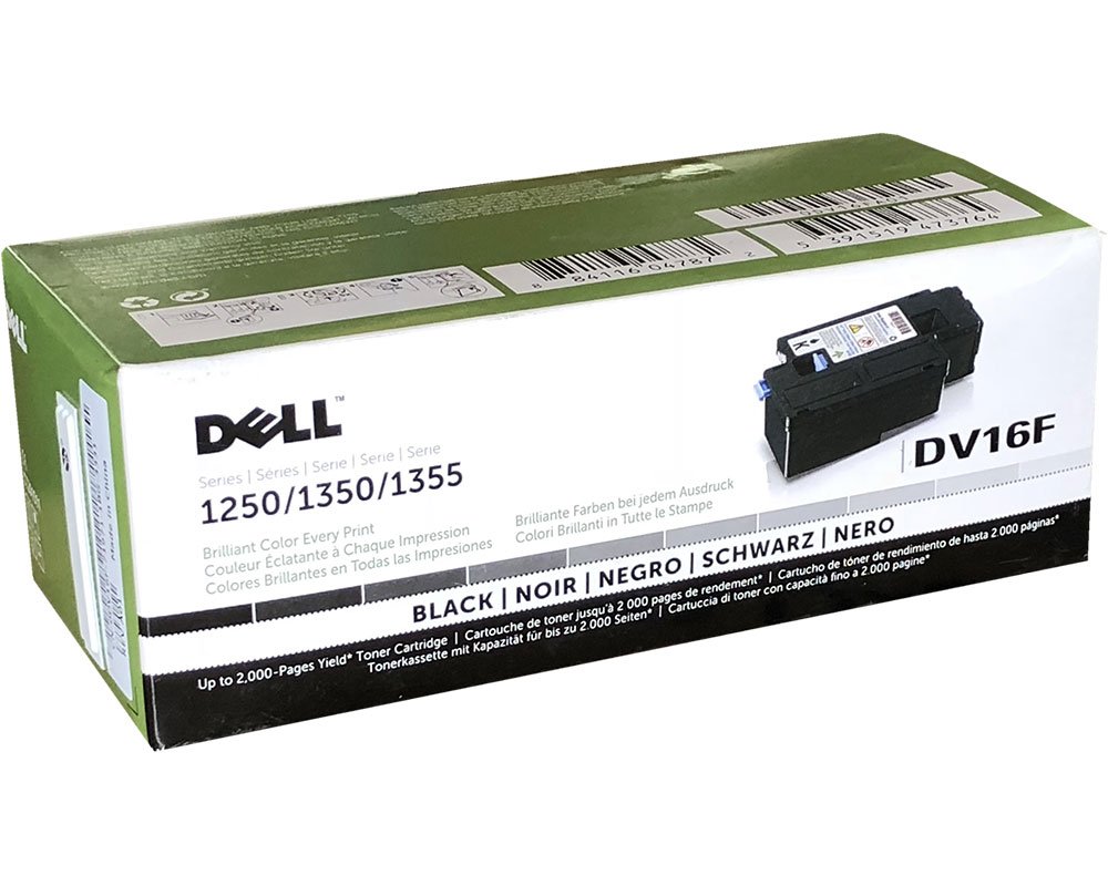 Original Delltoner 810WH/ DV16F/ 593-11140 [modell] (2.000 Seiten) Schwarz