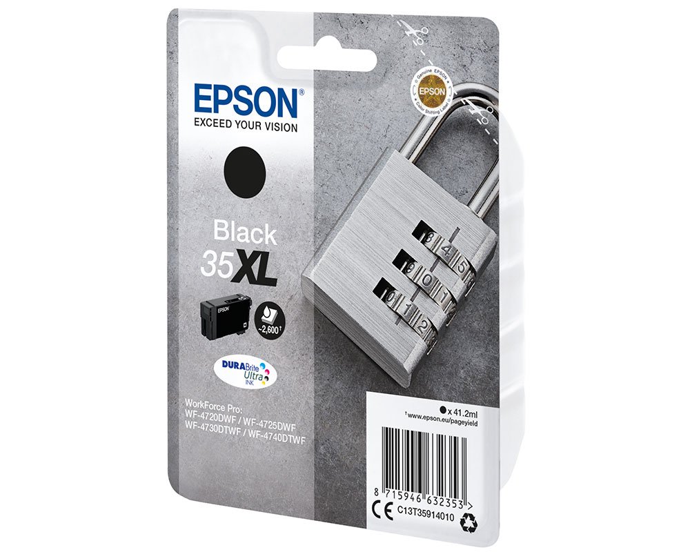 Epson 35XL/ T3591 Originalpatrone Schwarz [modell]