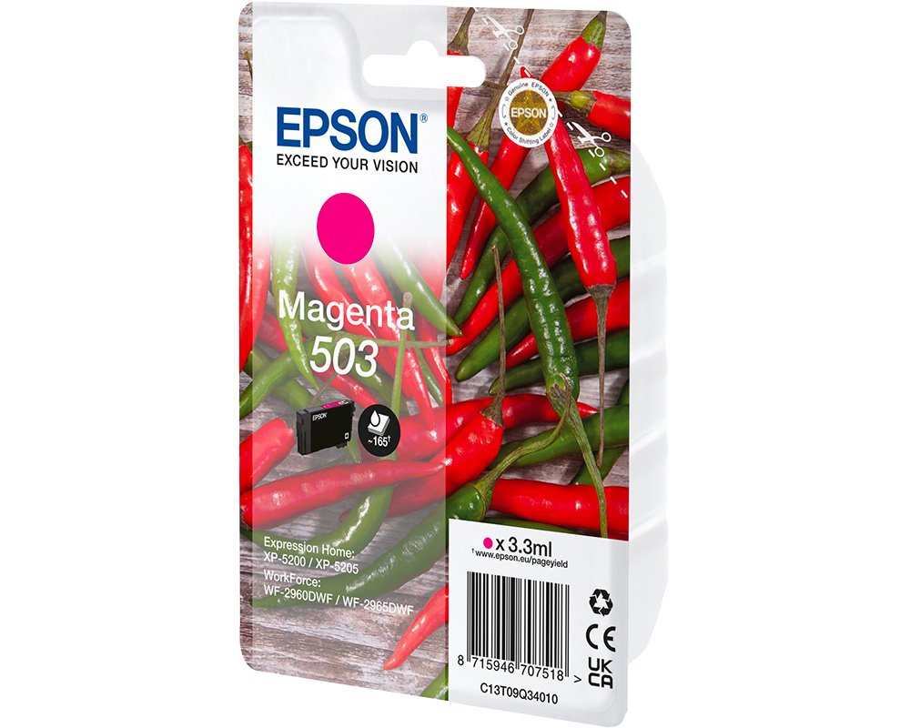 EPSON 503 Chilischoten Original-Druckerpatrone [modell] 3,3 ml magenta