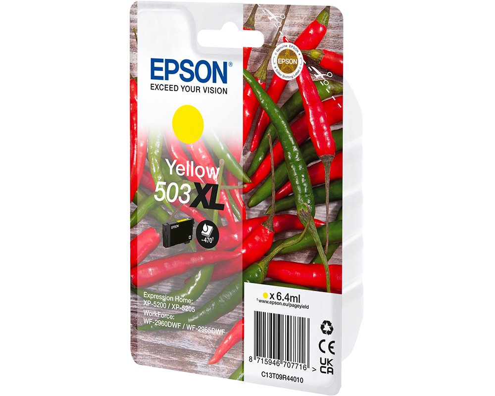 EPSON 503XL Chilischoten Original-Druckerpatrone [modell] 6,4 ml gelb