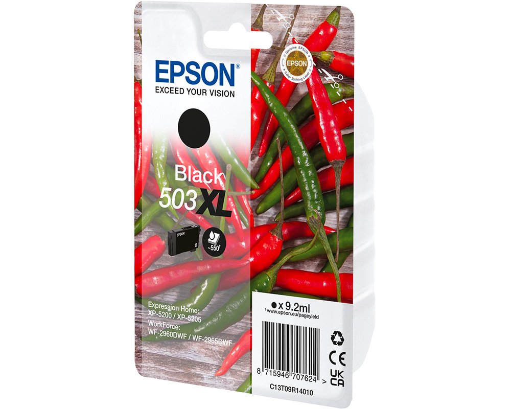 EPSON 503XL Chilischoten Original-Druckerpatrone [modell] 9,2 ml schwarz